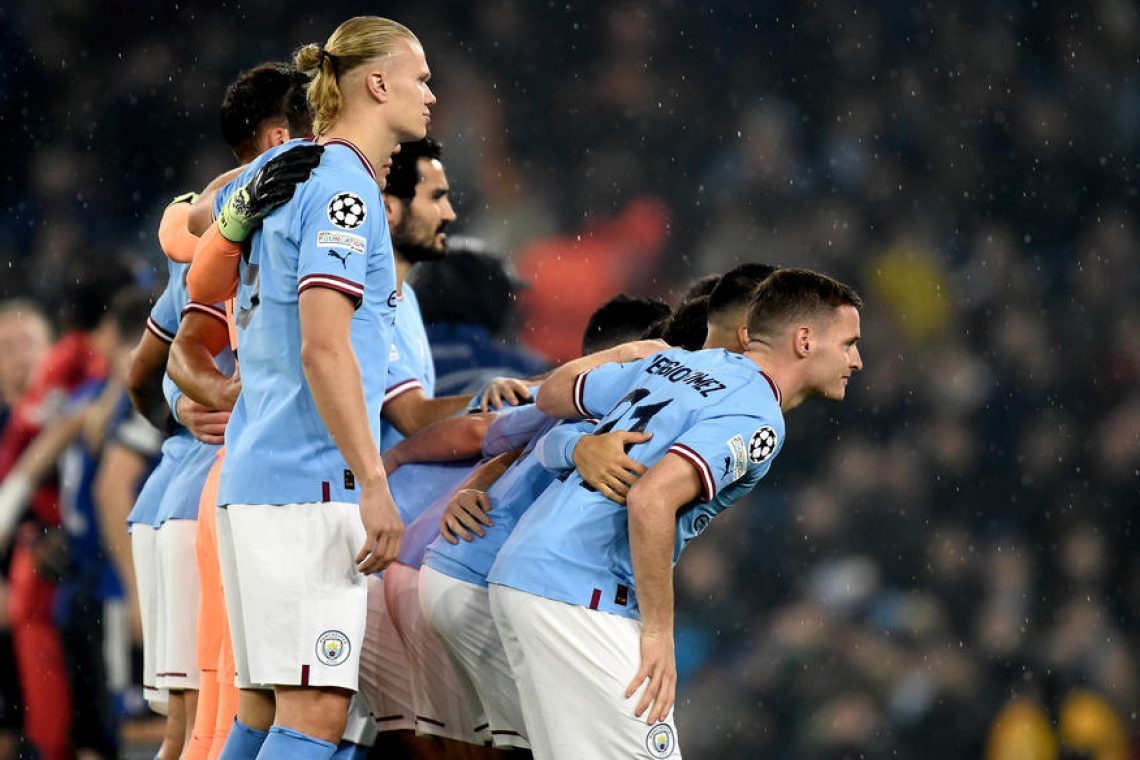 Manchester City in Borussia Dortmund do visoke zmage, v Lizboni remi