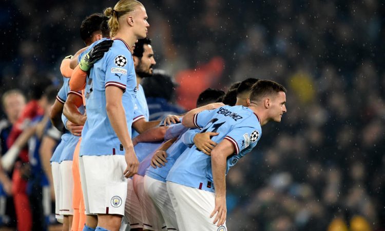 Manchester City in Borussia Dortmund do visoke zmage, v Lizboni remi