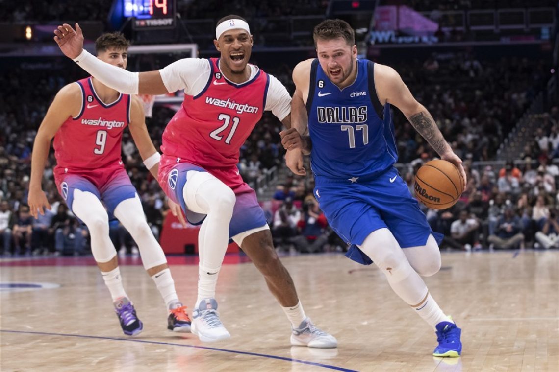 Dončićev Dallas tudi v Washingtonu praznih rok