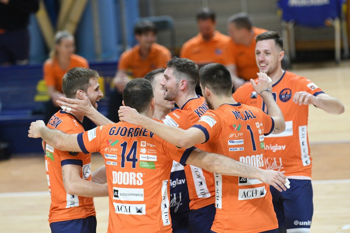 ACH Volley bo v Nemčiji poskušal nadomestiti izgubljeni točki