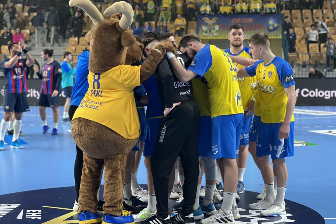 Celjani v končnici dvoboja klonili proti Barceloni