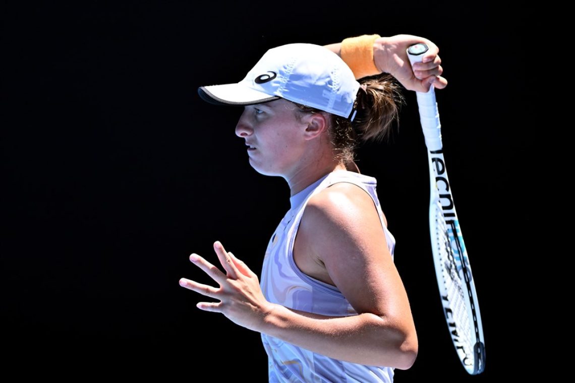 V finalu Dohe Iga Swiatek in Jessica Pegula