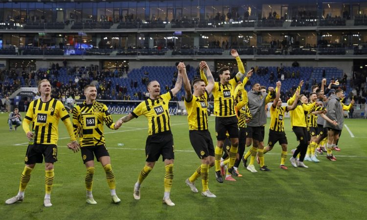Borussia Dortmund začasno na vrh nemške lige
