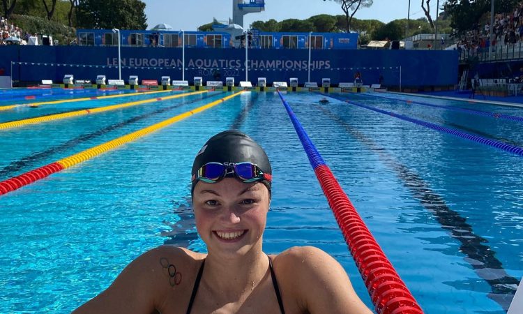 Katja Fain do zmage na 200 m prosto, Bau končal kariero