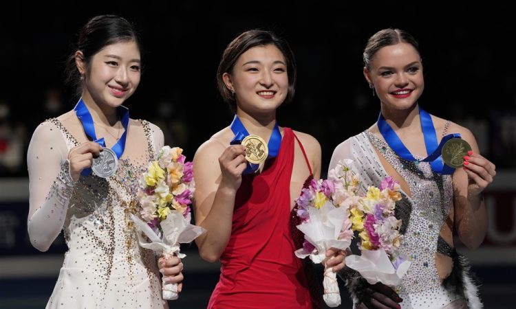 Kaori Sakamoto ubranila naslov na SP v umetnostnem drsanju