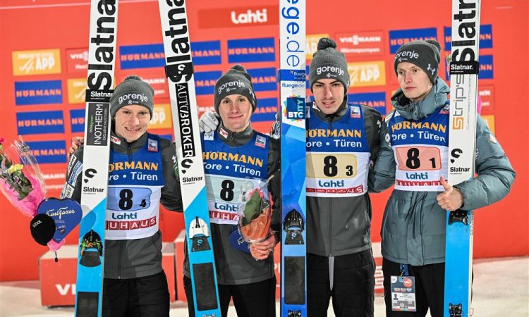 Slovenci v Lahtiju do drugega mesta, zmaga Avstrijcem