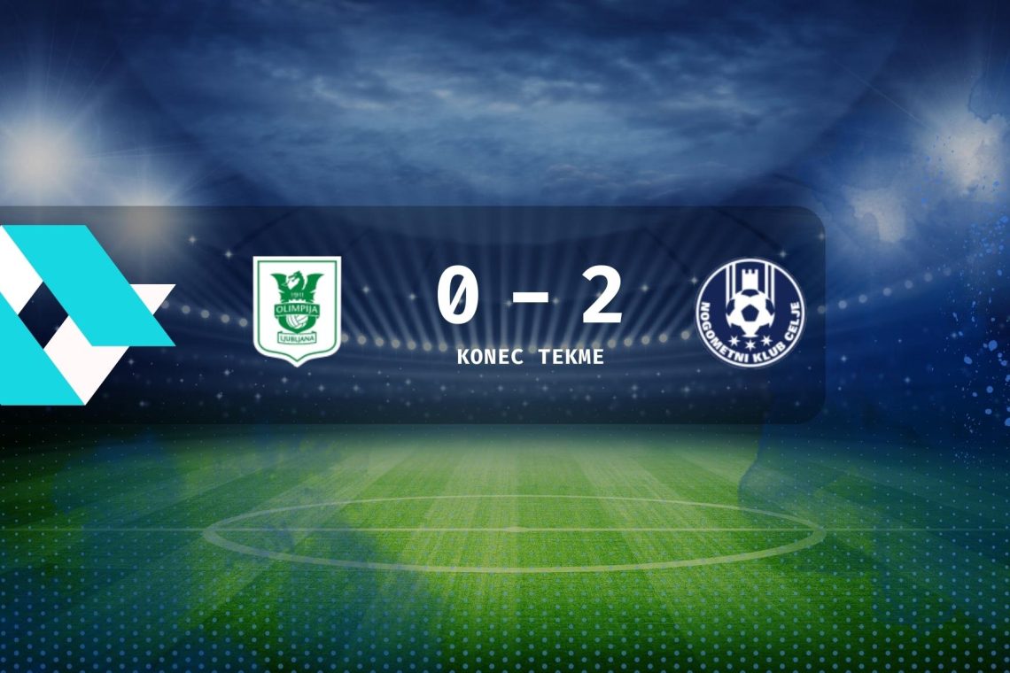 Olimpija - Celje 0:2 (0:1)