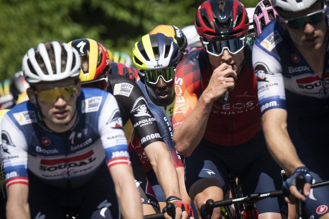 Druga etapa v Švici Girmayju, Van Aert in Evenepoel zmanjšala zaostanek