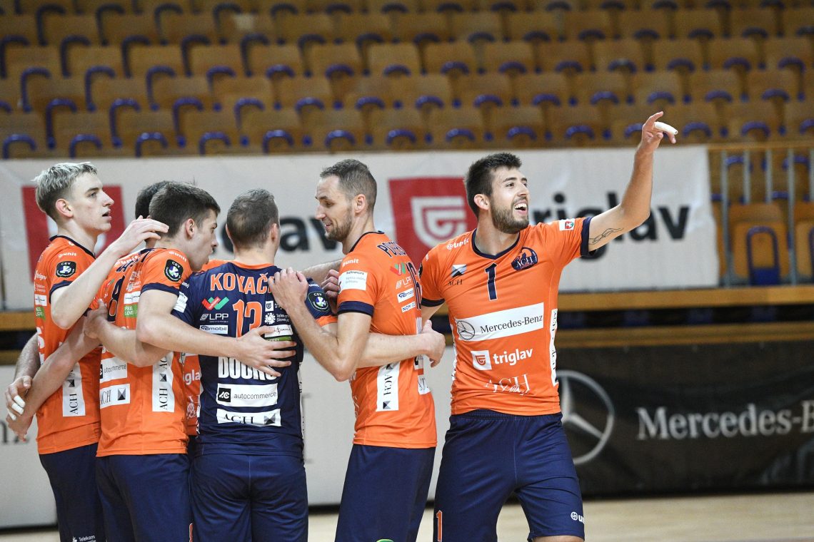 ACH Volley po pričakovanju do četrte zmage