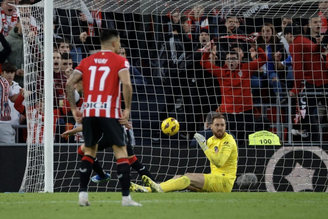 Jan Oblak na San Mamesu preprečil še hujši poraz Atletica