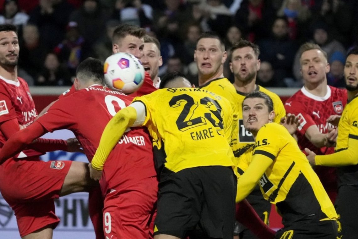 Dortmund brez gola in le s točko proti Heidenheimu