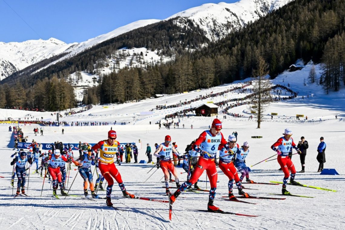 Najboljša v ZDA Johannes Hoesflot Klaebo in Jonna Sundling