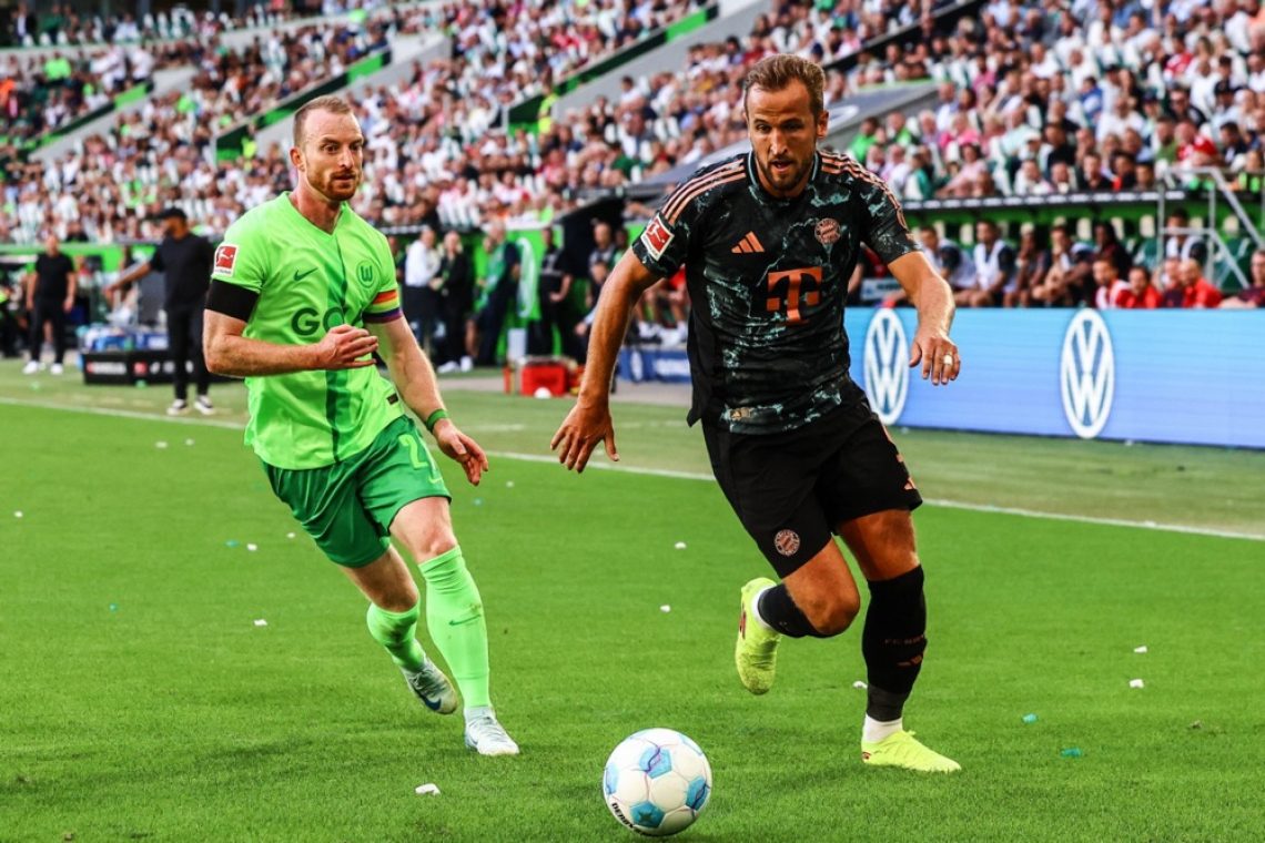 Bayern začel z zmago, Wolfsburg zapravil vodstvo