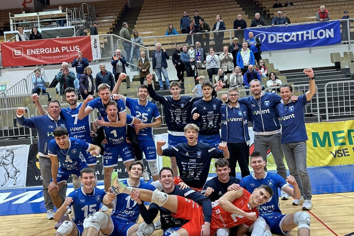 Mariborski odbojkarji boljši od Kranjčanov