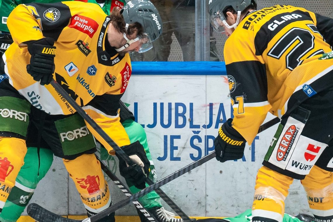 Hokejisti Olimpije Ljubljane so na domačem ledu izgubili s Pustertalom po podaljšku z 1:2 
