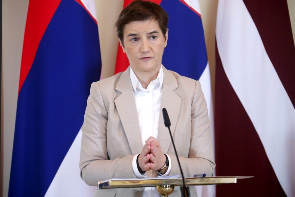 Brnabić: Najprej sprejem zakonov, nato odstop vlade