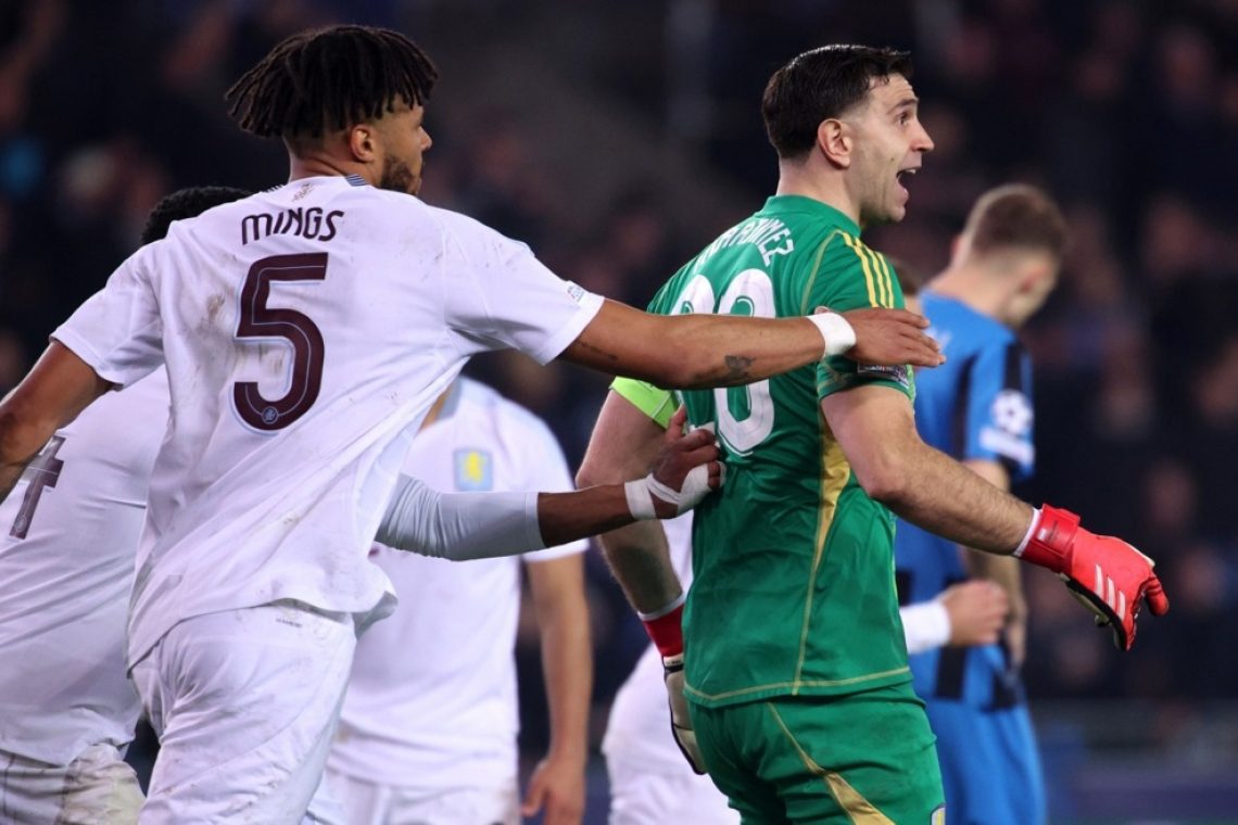 Aston Villa v Belgiji do lepe prednosti v osmini finala