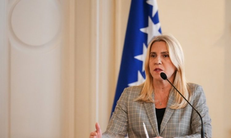 Željka Cvijanović evropskim diplomatom poslala dokument o politični krizi v BiH