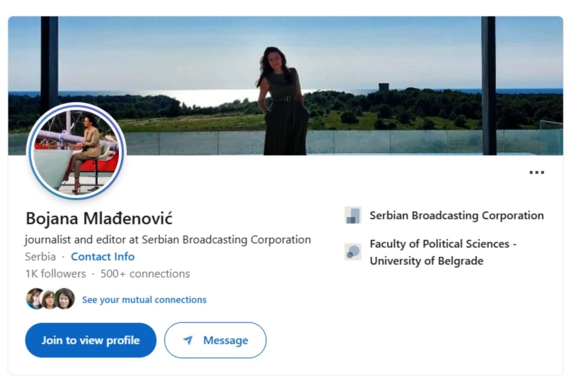 Izjava voditeljice RTS sprožila ogorčenje in nove proteste