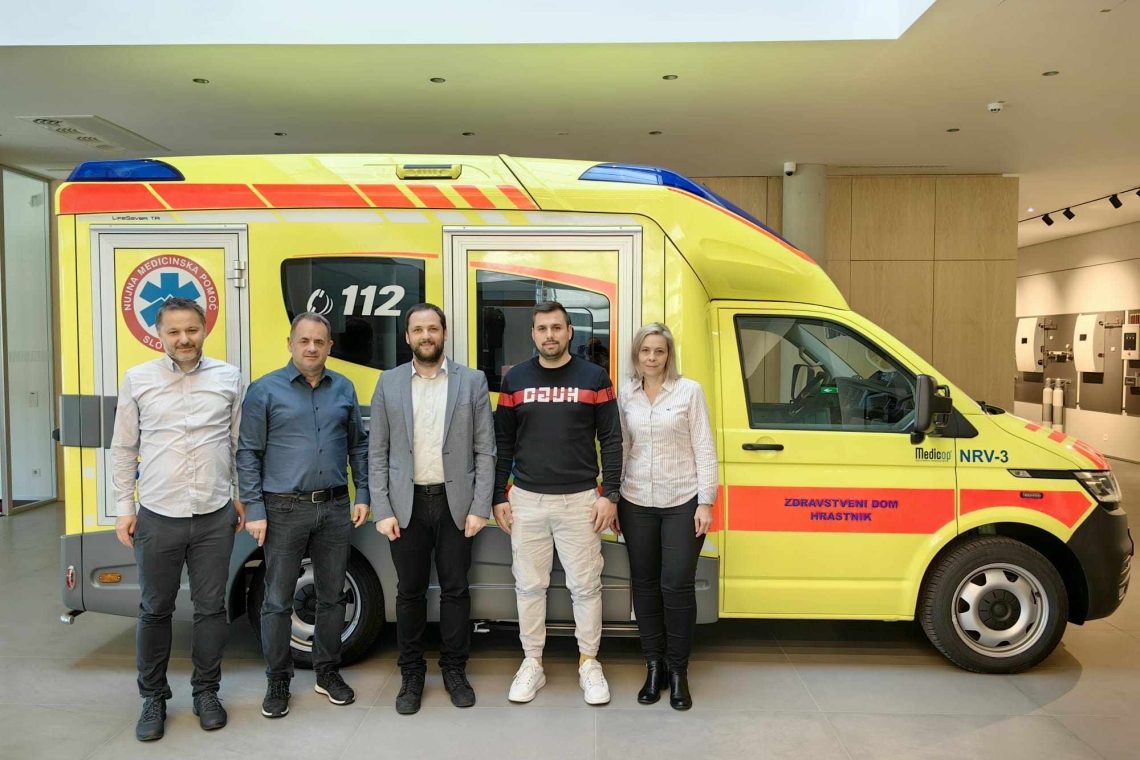 Zdravstveni dom Hrastnik z novim reševalnim vozilom LifeSaver TR