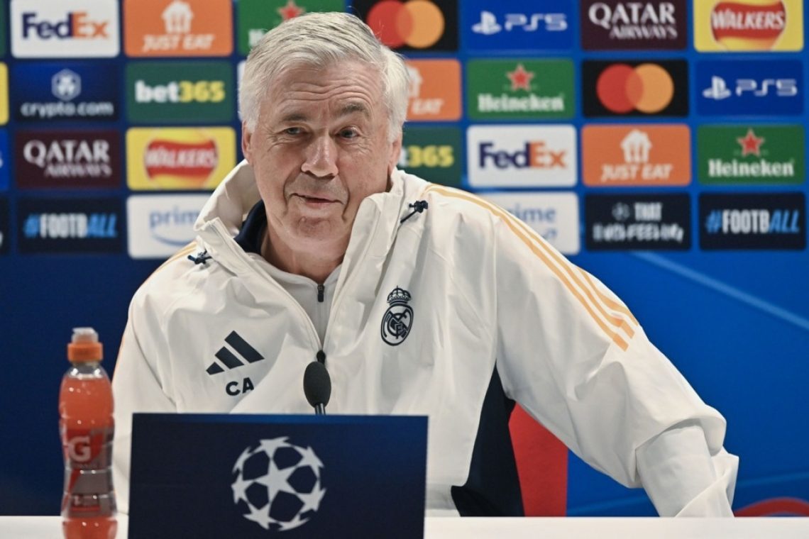 Ancelotti prepričan v podporo vodstva pred ključnim obračunom z Arsenalom