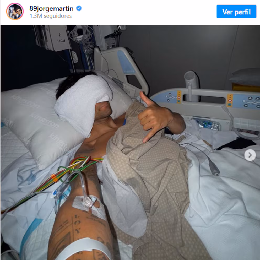 Martín utrpel enajst zlomljenih reber in poškodbo pljuč