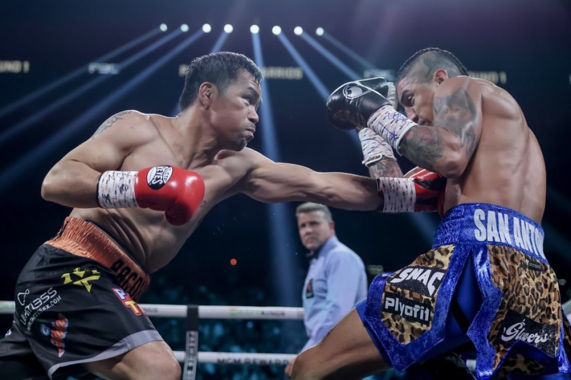 Boksarski povratnik Pacquiao po točkah izgubil proti Barriosu