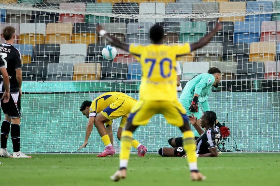 Udinese z remijem, Inter odločno začel italijansko ligo