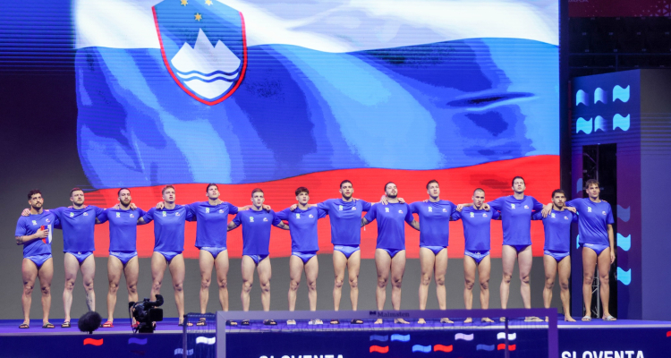 Slovenski vaterpolisti drugič izgubili na celinskem tekmovanju  