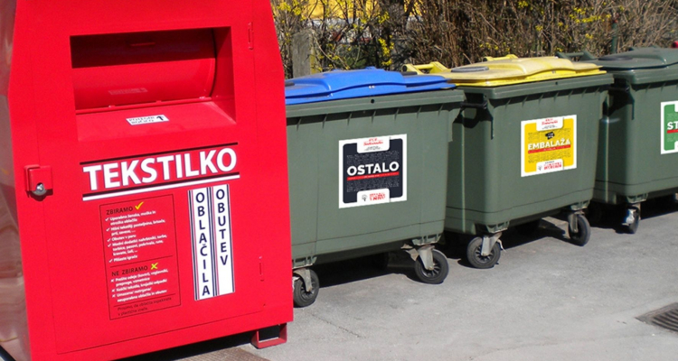 V Velenju širijo mrežo zbiralnikov za še uporaben tekstil