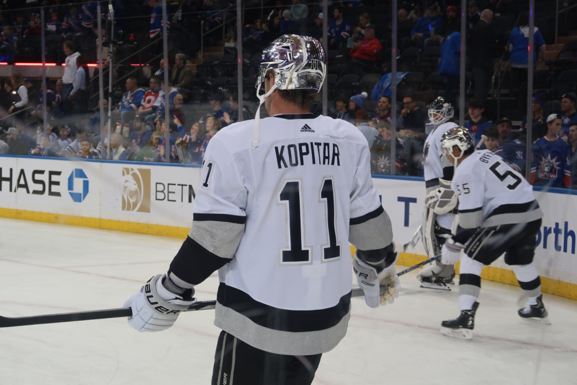 Anže Kopitar že pri 1305 točkah v ligi NHL