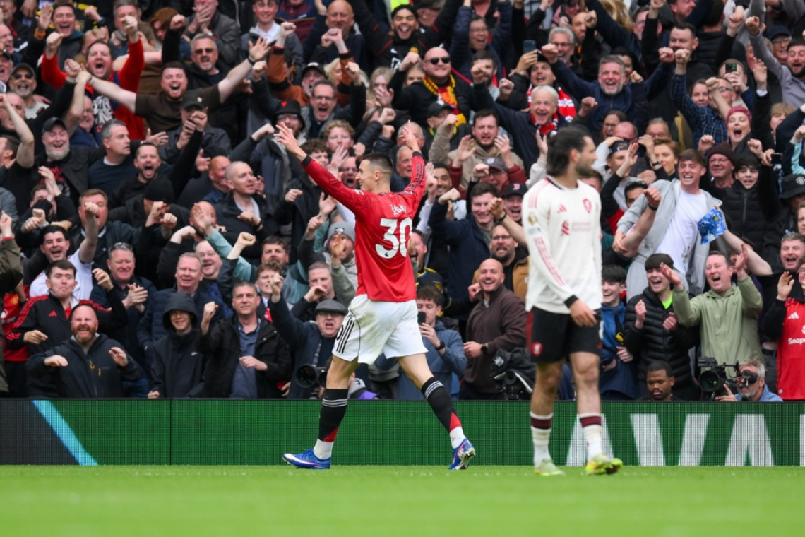 Šeško do 11. gola, United v ligi prvakov