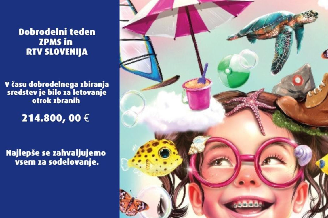 Gledalci za Pomežik soncu prispevali več kot 214.000 evrov